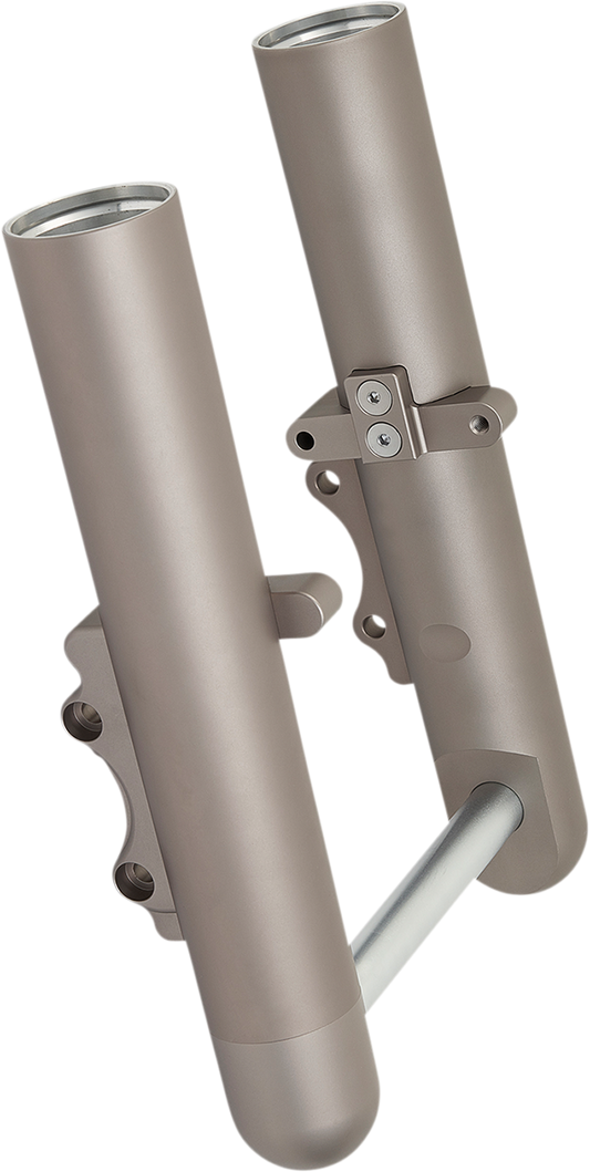 ARLEN NESS Fork Legs - Titanium Anodized - Smooth - Dual Disc 06-507