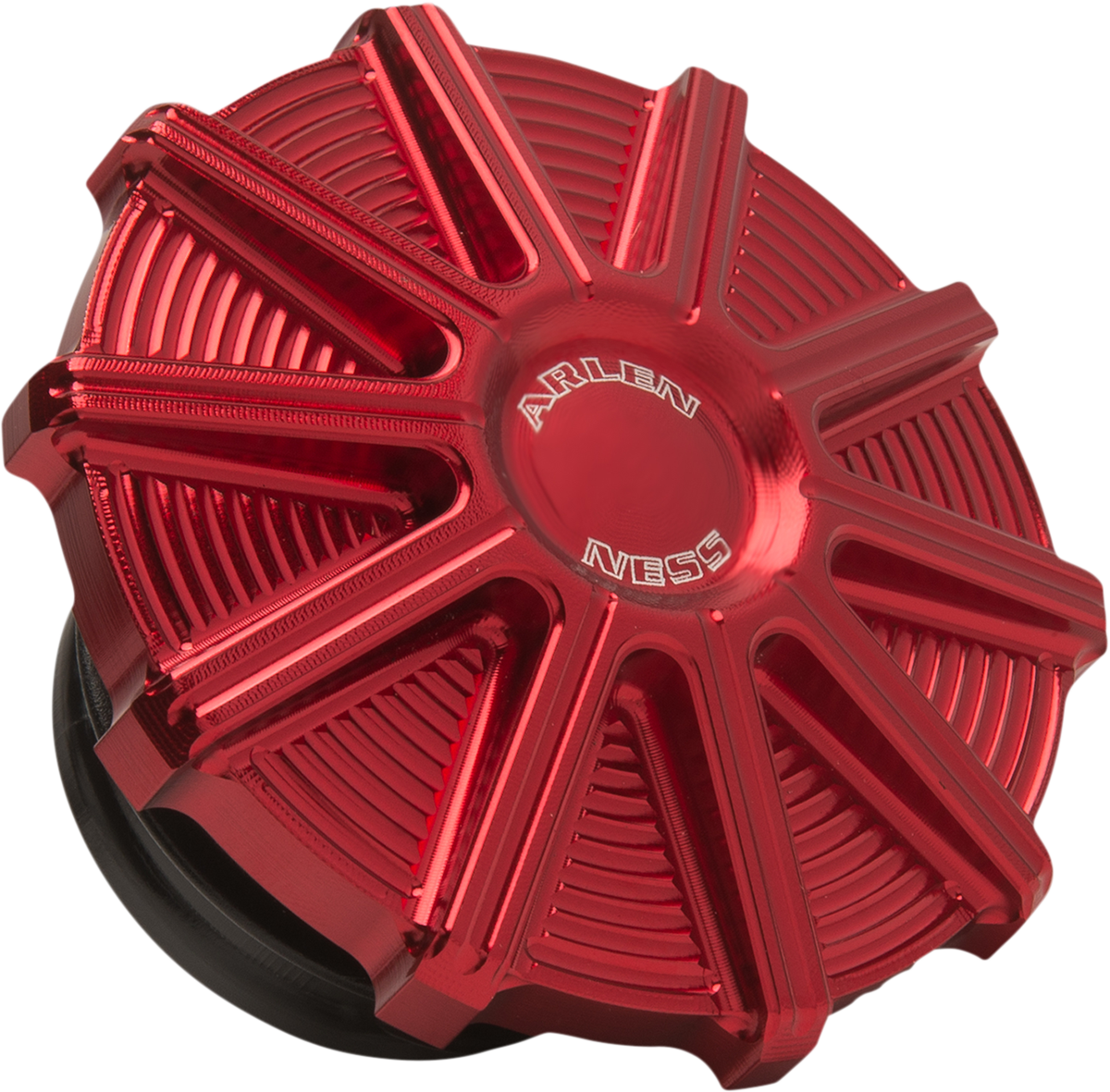 ARLEN NESS Vented Gas Cap - 10 Gauge - Red 701-006