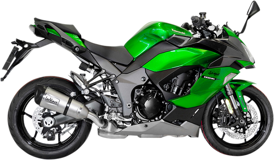 LEOVINCE Factory S Slip-On Muffler - Titanium - Ninja 1000 SX 14337STU