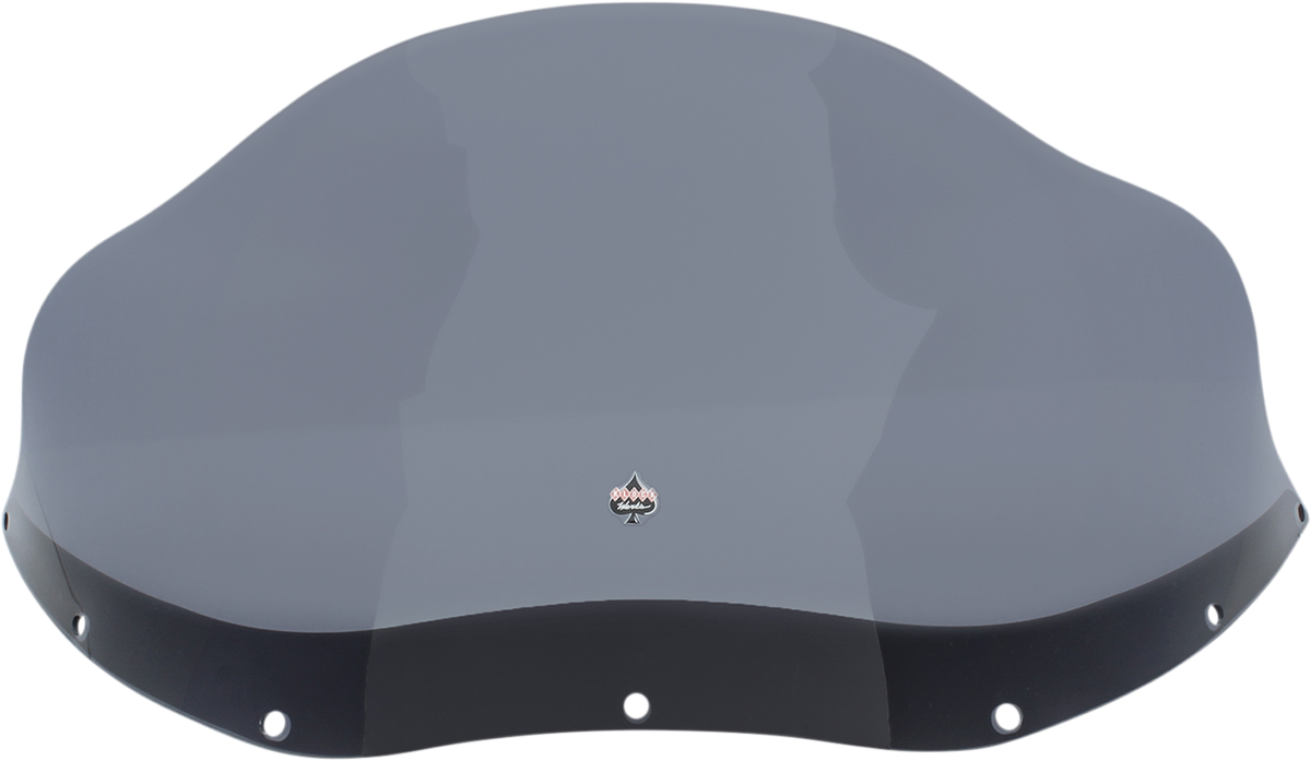 KLOCK WERKS Flare® Windshield - 12" - Dark Smoke - '83-'93 FXRT KWW-02-0573