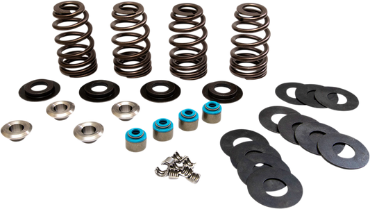 FEULING PARTS Valve Spring Kit - TI Retainers - For 7.00 mm Valve Stem - Twin Cam 1123