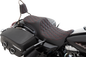 DRAG SPECIALTIES SEATS Predator III 2-Up Seat - Double Diamond - Red Thread - FL '08-'23 0801-1306