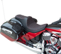 DRAG SPECIALTIES SEATS Predator III Seat - Forward Positioning - Double Diamond - Red Stitching - Indian '14-'22 0810-2272