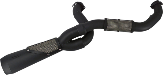 TRASK 2-into-1 Big Sexy Exhaust System - Black TM-5110BK