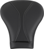 SADDLEMEN Dominator Pillion Pad - Touring - Black w/ Gray Stitching - FL '08-'25 808-07B-0142L