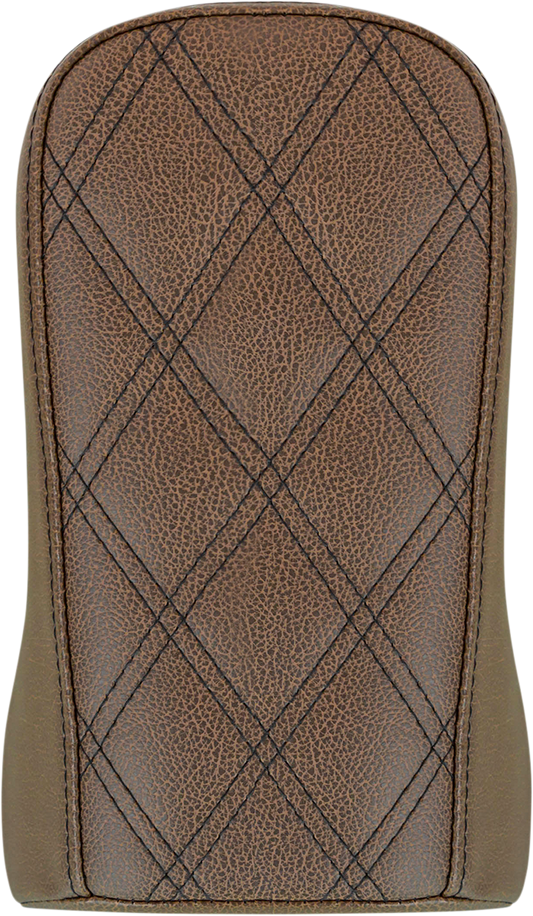 SADDLEMEN Renegade™ Pillion Pad - Sport - Lattice Stitched - Brown - FLSB/FXLR '18-'24 818-29-022BLS