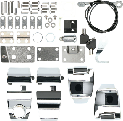 SADDLE TRAMP Latch Kit with Hardware - FL/FX BC-TPHK