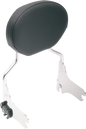 DRAG SPECIALTIES SEATS Oval Sissy Bar Pad - Smooth - Black - FL '99-'22 0822-0431