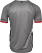 THOR Intense Team Short-Sleeve Jersey - Black/Heather Gray - XS 5120-0056