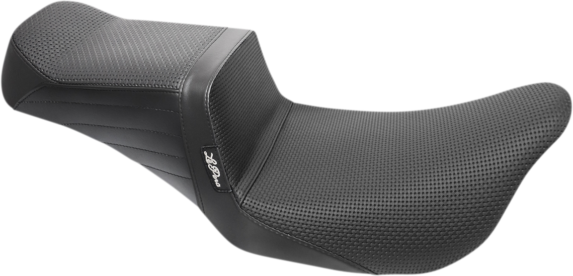 LE PERA Tailwhip Seat - Basketweave - Black - FL '08-'23 LK-587BW