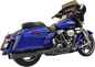 BASSANI XHAUST 2:1 High Horsepower Exhaust - Black 1F78TB