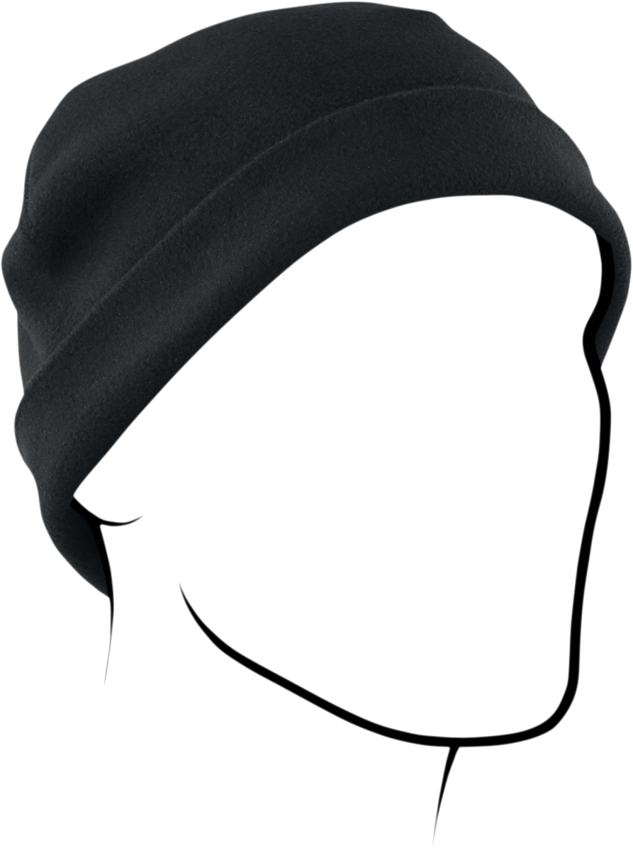 ZAN HEADGEAR Windproof Helmet Liner Black WHLW114 for Cold Weather and UV Protection