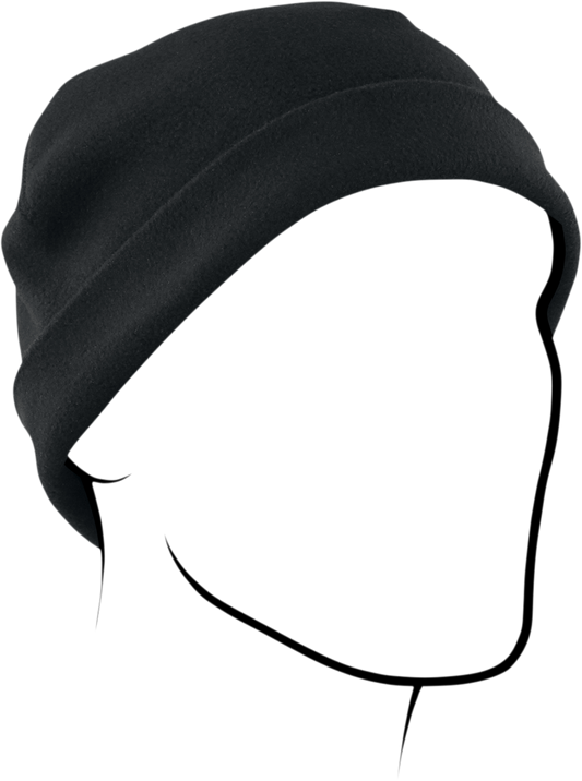 ZAN HEADGEAR Windproof Helmet Liner Black WHLW114 for Cold Weather and UV Protection