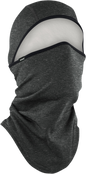 ZAN HEADGEAR SportFlex® Convertible Balaclava WB4L410 – Heather Charcoal for Versatile Warmth and UV Protection