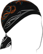 ZAN HEADGEAR Flydanna® SportFlex® Pinstripe Flame ZL426 - Soft, Stretchable Head Cover with UV Protection