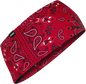 ZAN HEADGEAR SportFlex® Headband - Red Paisley HBL106