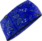 ZAN HEADGEAR SportFlex® Headband Navy Paisley HBL111 – Comfortable, UV-Protection Headwear