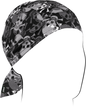 ZAN HEADGEAR Flydanna SportFlex Allover Skull ZL424 – Comfortable Head Cover with UV Protection