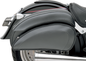 SADDLEMEN Deluxe Throwover Saddlebag - Black EX000522