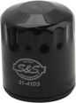 S&S CYCLE Oil Filter - Black 31-4103A