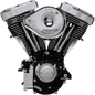 S&S CYCLE V96R Series Engine - Black - Custom Chassis | Evolution Big Twin 31-9156