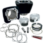 S&S CYCLE 1200cc Conversion Kit - XL883 - Wrinkle Black 910-0687