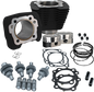 S&S CYCLE Hooligan Kit - 883 cc to 1200 cc - Wrinkle Black - Sportster 910-0699