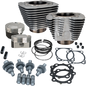 S&S CYCLE Hooligan Kit - 1200 cc to 1250 cc - Silver Powdercoat - Sportster 910-0702