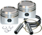S&S CYCLE Piston Kit - For 89" Stroker Kits & Super Stock® Heads - 3.500" - Standard 92-2046