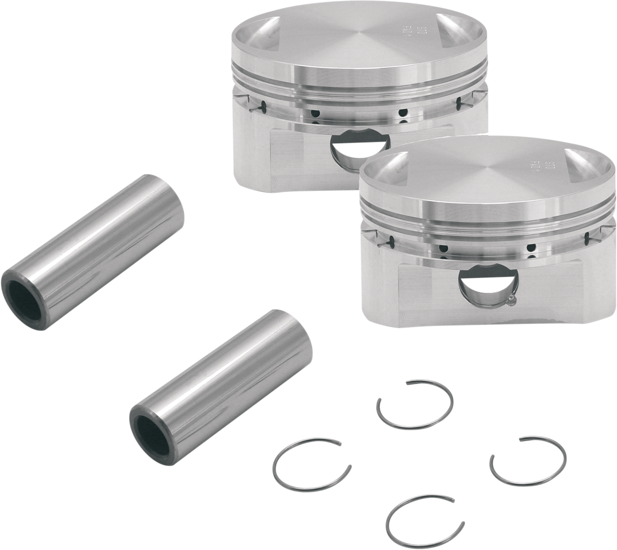 S&S CYCLE Piston Kit - For 89" Stroker Kit - 3.500" - +0.020" 106-5556