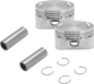 S&S CYCLE Piston Kit - For 89" Stroker Kit - 3.500" - +0.020" 106-5556