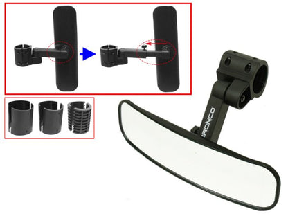 BRONCO REAR VIEW MIRROR 1.50"-2.00" ROLL BAR