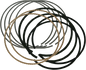 S&S CYCLE Replacement Piston Rings - 3.927" - +0.010" 106-4422A