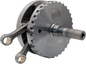 S&S CYCLE Flywheel Assembly - 4-3/8" - with Sprocket Bearing Race - 96"/103"/110" Twin Cam "A" '07-'16 320-0352