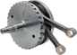 S&S CYCLE Flywheel Assembly - 4-5/8" - w/o Sprocket Bearing Race - Twin Cam w/124" S&S Motor '07-'17 320-0464