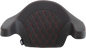 DRAG SPECIALTIES SEATS King-Pak Pad - Double Diamond - Red Thread - Road King '14-'25 0822-0439