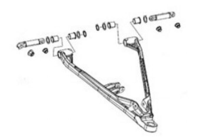 SPI A-ARM BUSHING KIT