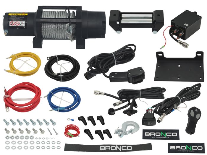 WINCH 6,000 LBS WIRELESS TYPE, STEEL WIRE