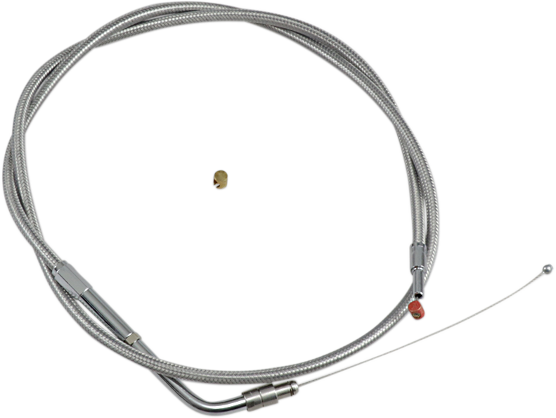 BARNETT Stainless Steel Throttle Cable - '06-'07 Touring 1023030035