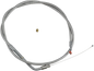 BARNETT Stainless Steel Throttle Cable - '06-'07 Touring 1023030035