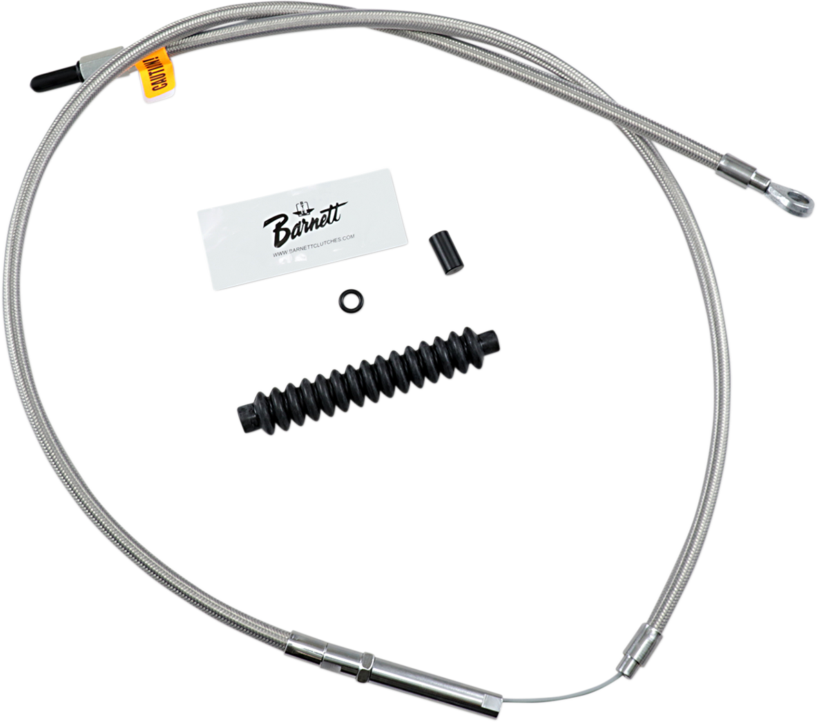 BARNETT High-Efficiency Stainless Steel Clutch Cable for Harley-Davidson - Standard - '86-'11 Sportster 1023010020HE