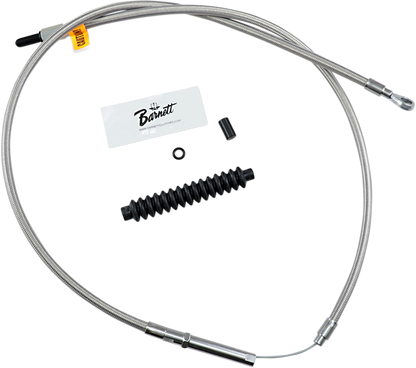 BARNETT High-Efficiency Stainless Steel Clutch Cable for Harley-Davidson - Standard - '86-'11 Sportster 1023010020HE