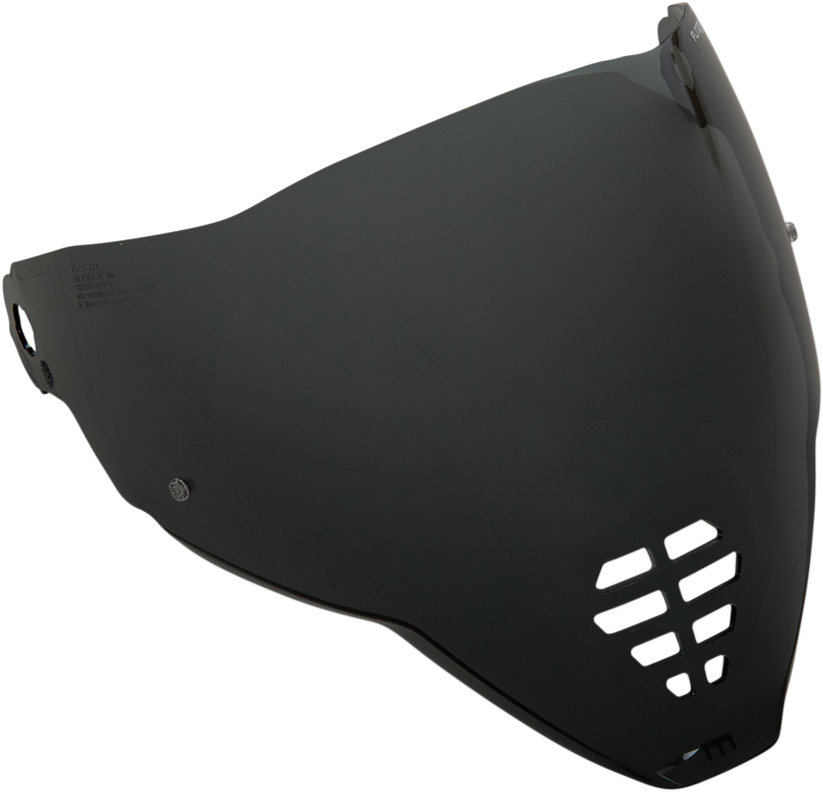 ICON FliteShield™ Shield - Airflite™ - Pinlock® Prepared - Dark Smoke 0130-0862