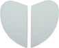 ICON Airmada/Airframe Pro/Airform™ Side Plates - White 0133-0676