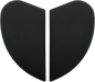 ICON Airmada/Airframe Pro/Airform™ Side Plates - Rubatone Black 0133-0677