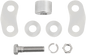 MEMPHIS SHADES Headlight Extension Kit - Short - Polished MEK9897