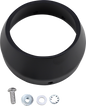 BASSANI XHAUST Optional Slash-Cut End Cap - Black BESM1B