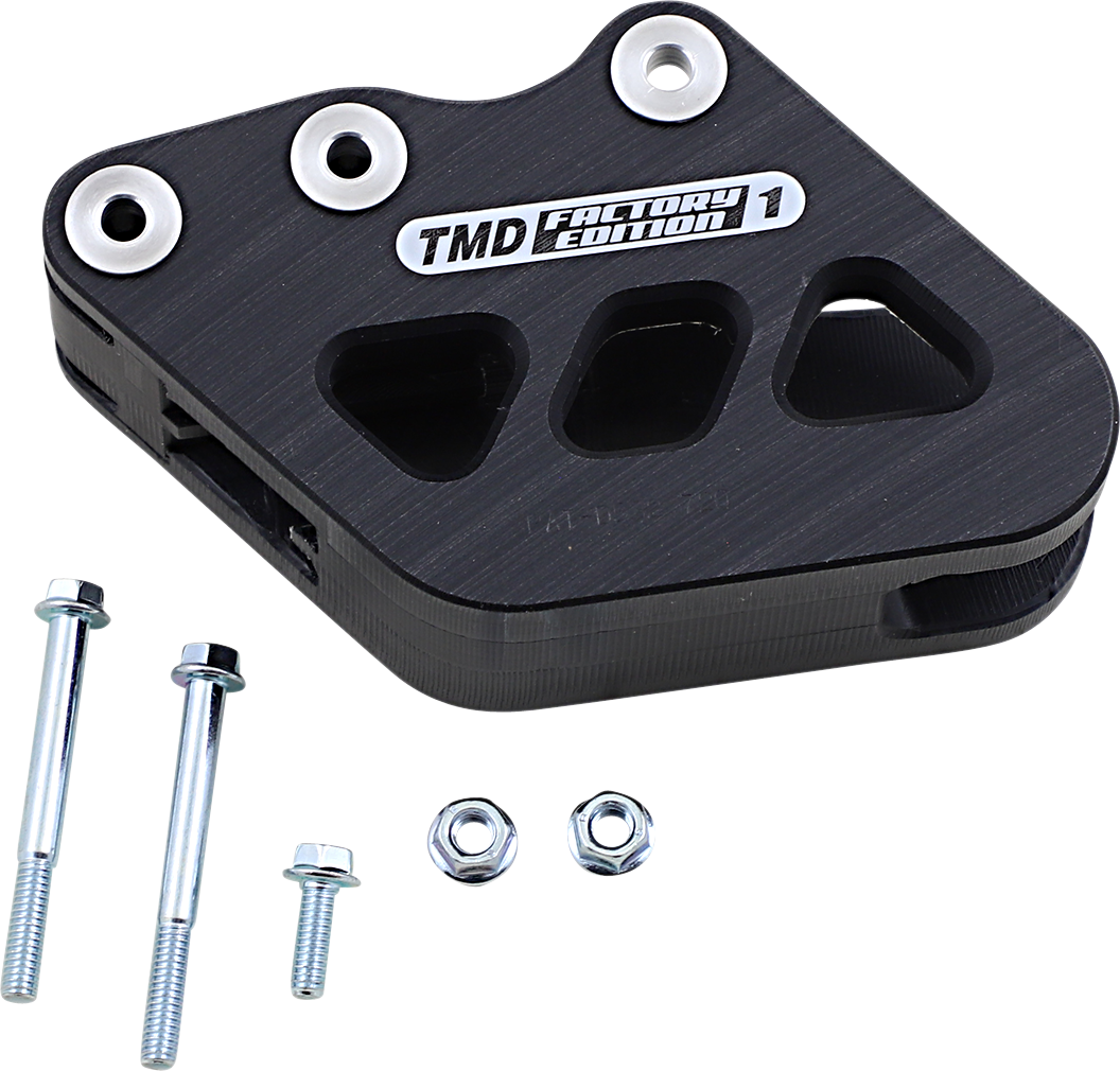 T.M. DESIGNWORKS Chain Guide - Black - Honda RCG-CRM-BK