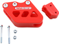 T.M. DESIGNWORKS Chain Guide - Red - Honda RCG-CRM-RD