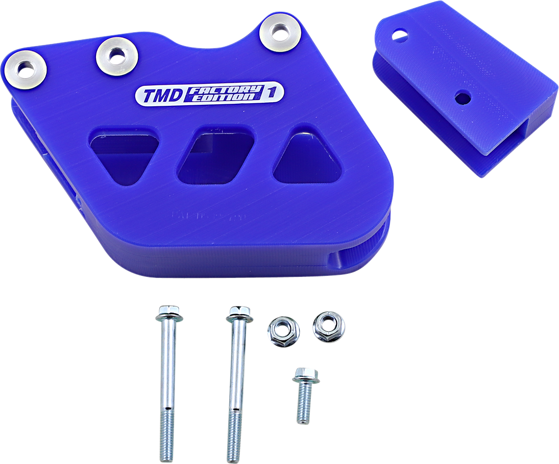 T.M. DESIGNWORKS Chain Guide - Blue - Suzuki RCG-SMX-BU